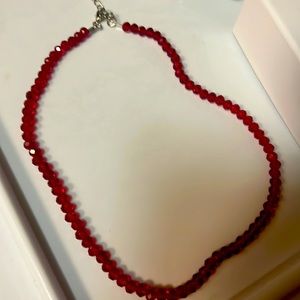 Red necklace